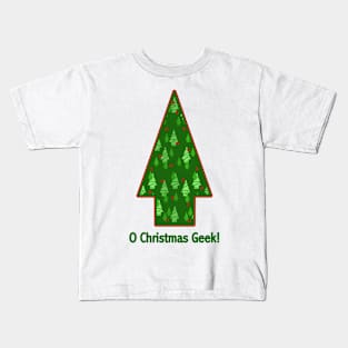 O Christmas Geek! Kids T-Shirt